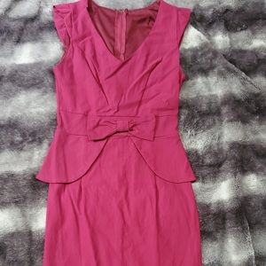 Burgundy Bodycon Dress